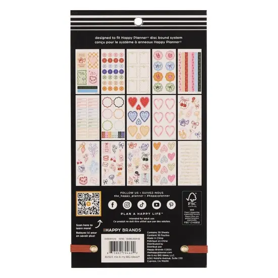 Happy Planner Big Sticker Value Pack 30/Sheets-Everyday Coquette {3}