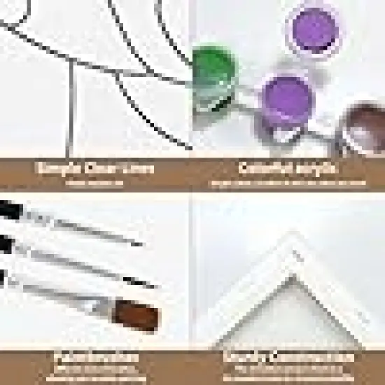 Supplies Art Set Afro Pray Woman {4}