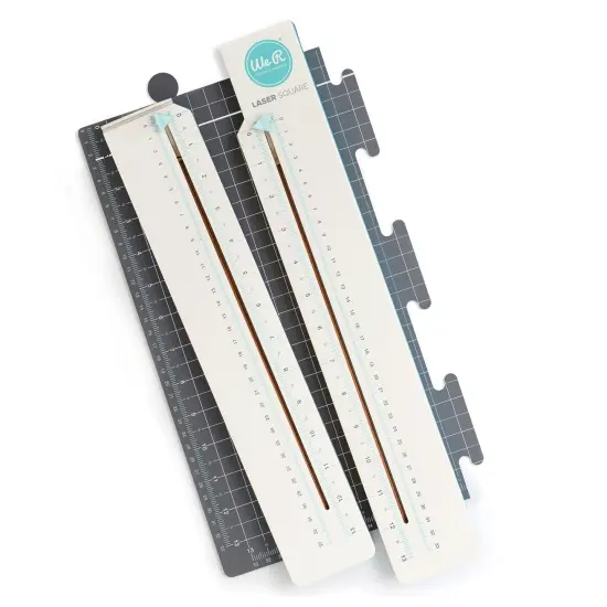 We R Laser Square & Mat-3 Pieces {4}