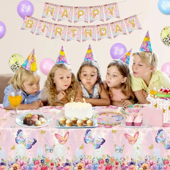 4 PCS Butterfly Table Cover Decorations {5}