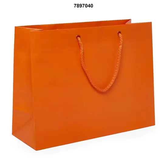Luxury Matte Euro Tote 16" x 6" x 12" {3}