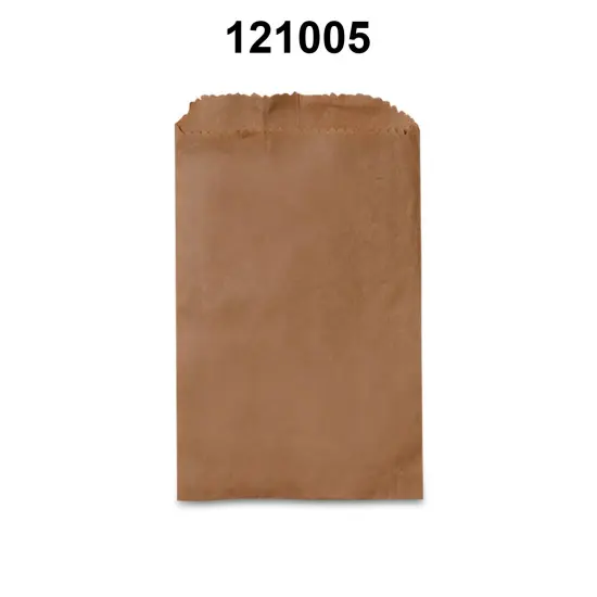 Flat Kraft Paper Bags 5" x 7 1/2" {2}