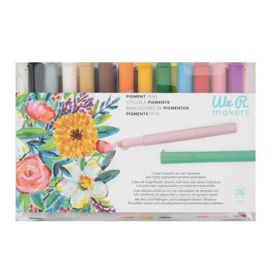 We R Pigment Pens 36/Pkg-Multi Colored {1}