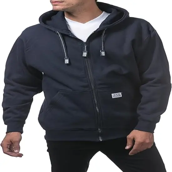 Men's Heavyweight Full Zip Fleece Hoodie | RADYAN&reg; GREEN CAMO {6}