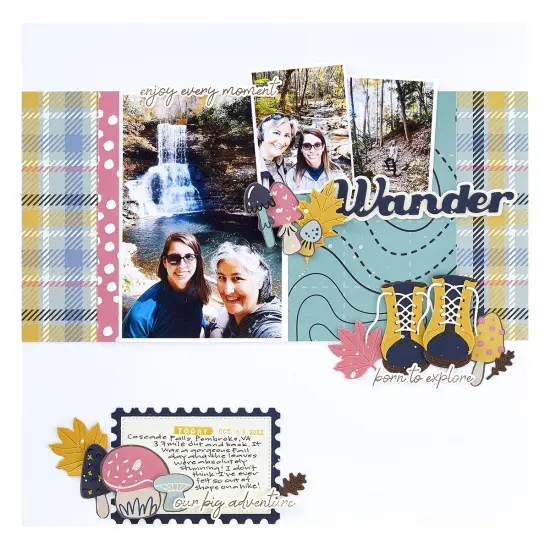 Spellbinders Etched Dies From Storytelling-Wander {4}