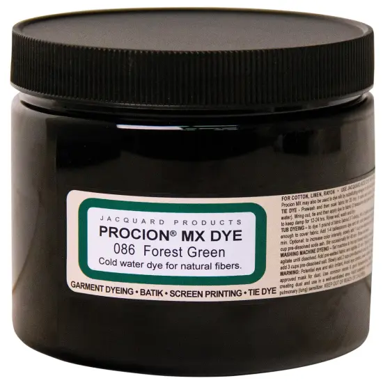 Jacquard Procion MX Dye 8oz-Forest Green {1}