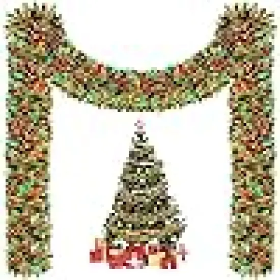 Twist Hanging Glittering Tree Garlands for Easter Spring {1}