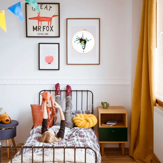 Louise Maelys Embroidery kit for Beginners,Cat Stamped Pattern Cross Stitch Kits for Adult Including Cloth,Hoop,Color Threads,Needles and Instruction {3}