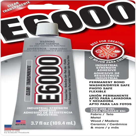 E6000 Multipurpose Adhesive-3.7oz Clear {1}