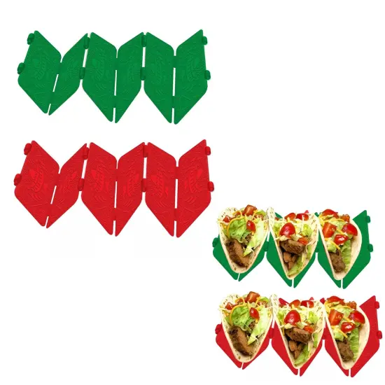 Tacordian Foldable Taco Holder 2-Pack {1}