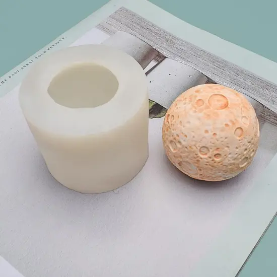 Moon shape Candle Silicone Molds {3}