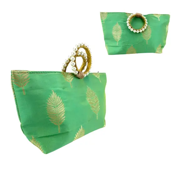 Eid Gift, Silk Hand Bag, Nikah Favor, Indian Muslim Punjabi Wedding Favor, Diwali Gift Bag, Diwali Favor, Diwali Gift, Housewarming Favor, Orange {7}