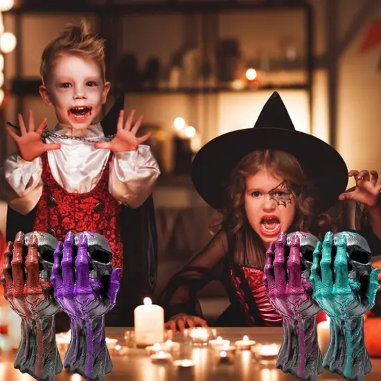 Halloween Skull Candle Molds {2}