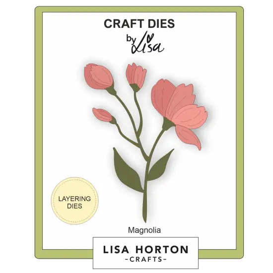 Lisa Horton Crafts Layering Dies-Magnolia {2}