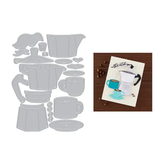 Hero Arts Die Set-Stovetop Espresso {6}