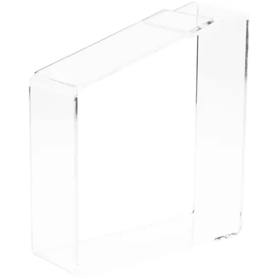 Plymor Clear Acrylic Shoe Display Riser, 3" W x 9" D x 9.5" H {2}
