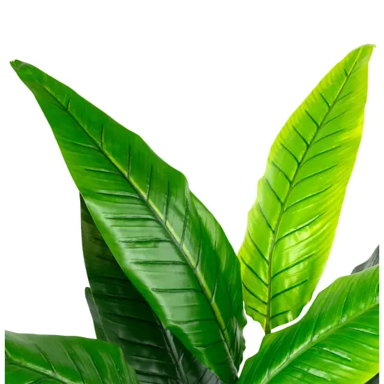 Northlight Traveller's Artificial Ravenala Tree in Pot - 51" Green {6}