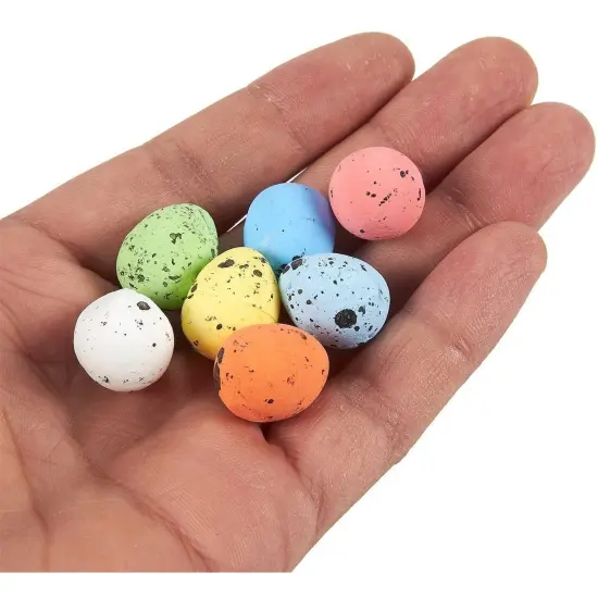 Juvale Mini Easter Eggs for Crafts, Foam Eggs for DIY Projects and Easter Decor (216 Pack) Multicolor {5}