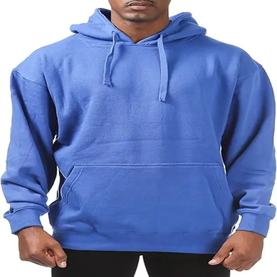 Men's Comfort Long Sleeve Pullover Hoodie ROYAL {1}