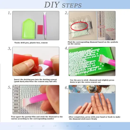 5D Diamond Painting Kits for Adults Beginners Mountain Flower {5}