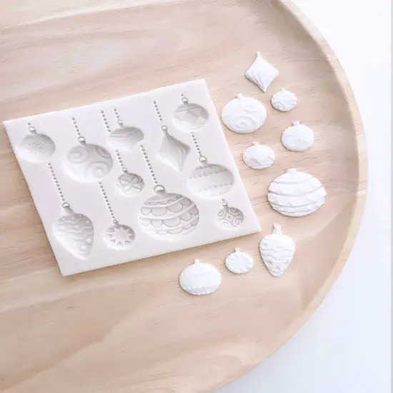 Christmas Ornament Silicone Mold {4}