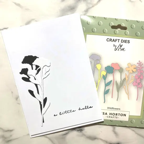 Lisa Horton Crafts Dies-Wildflowers {7}