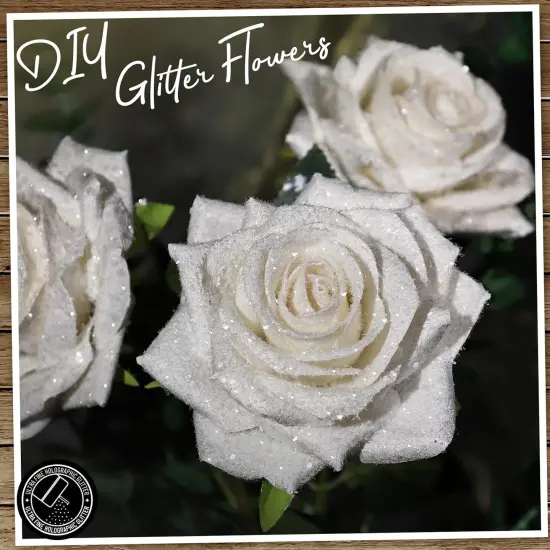 White Glitter, Glitter, Snow Glitter for Crafts {4}