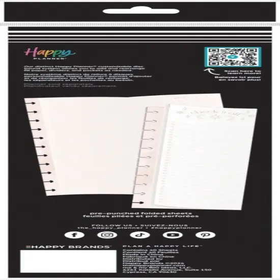 Happy Planner Big Folded Fill Paper-Everday Magic {3}