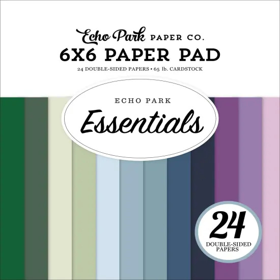Echo Park Double-Sided Paper Pad 6"X6"-Cool {1}