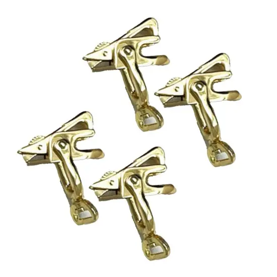 Swivel Hook Gold Plated 2.5 Inch Adjustable Top {1}