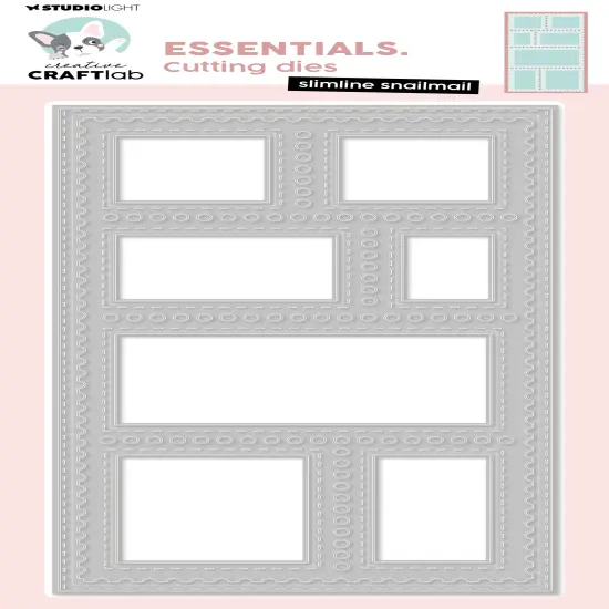 Studio Light Essential Cutting Die CCL-Nr. 984 Slimline Snailmail {1}