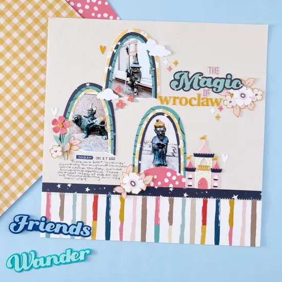 Spellbinders 12"X12" Cardstock 20/PKg-Storytelling Adventure {3}