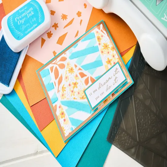 Sizzix 3D Textured Impressions Emboss Folder By Stacey Park-Fragmented Floral {6}