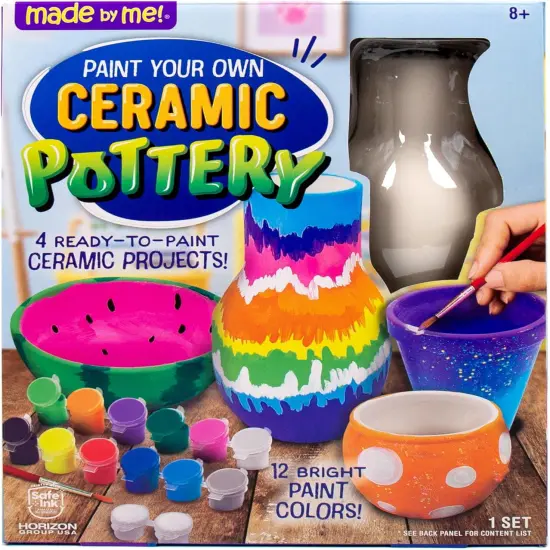 Paint Your Own Ceramic Pottery Painting Kit {2}