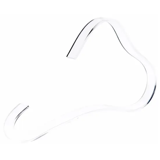 Plymor Clear Acrylic Sandal/Strap Heel Insert Display, 0.625" W x 8" D x 6" H {1}