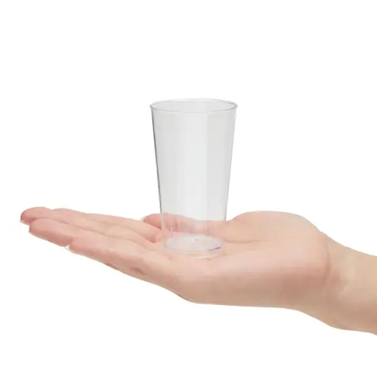 72 Pieces Assorted Dessert Cups for Appetizers, Snacks, Plastic Shot Glasses 3oz and 5oz, Cups for Anniversary, Wedding Reception, Baby Shower, Birthday Party (Serves 36) Clear {7}