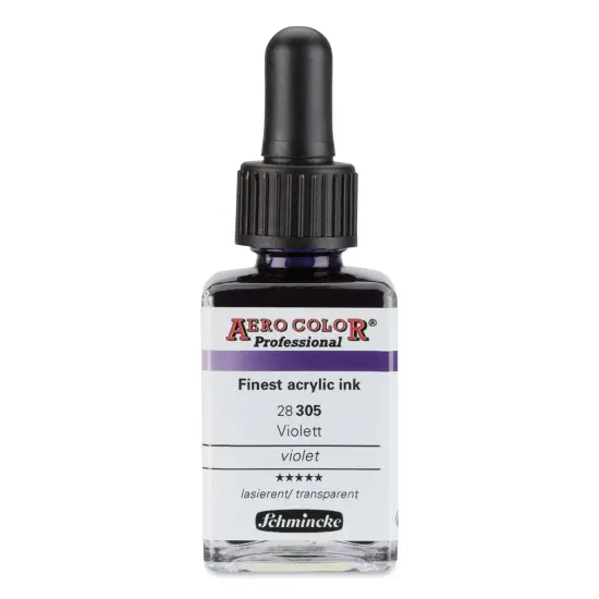 Schmincke Aero Color Professional Airbrush Color - 28 ml, Violet {1}
