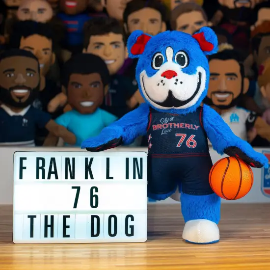 Bleacher Creatures Philadelphia 76ers Franklin 10" Mascot Plush Figure (City Edition) {2}