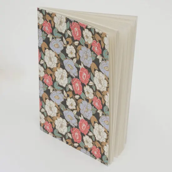 Floral Eco-Friendly Notebook - Pack of 6, 7 X 10 Inch {1}