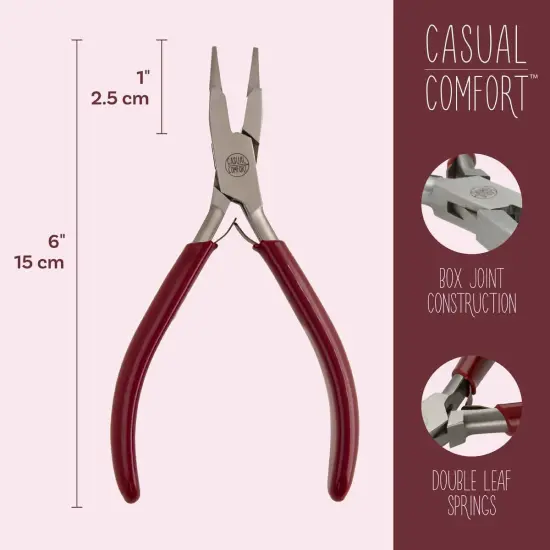 The Beadsmith WrapMaker Plier &ndash; Casual Comfort Handle, 6&rdquo; (152mm) &ndash; Holds Wire Bundle Securely As You Wrap &ndash; Works On All Gauges & Shapes &ndash; Bend, Shape, Pull & Position Wire {2}