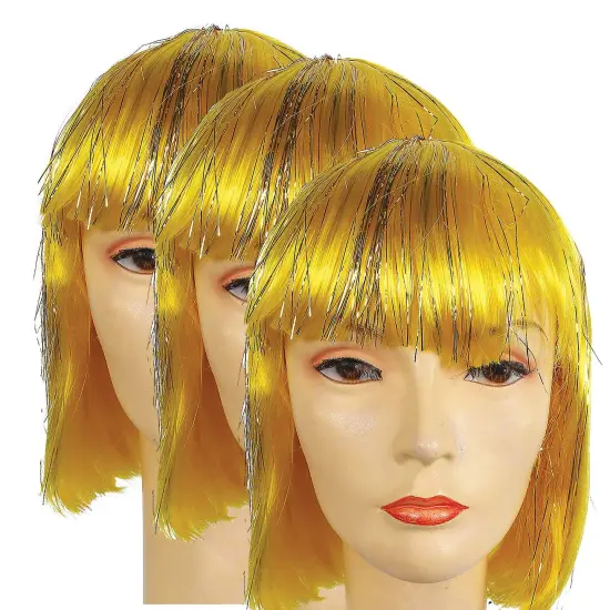 Bargain China Doll with Tinsel Wig {2}