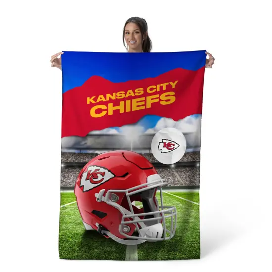 Kansas City Chiefs NFL Midfield Wall Hanging Tapestry 40 x 57 inches {2}