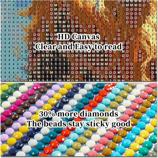 12 Pack Animal Diamond Painting Kits {4}