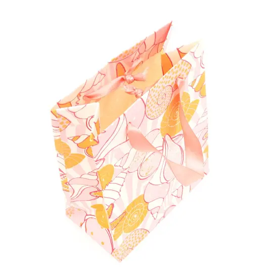 Small Gift Bag - Set of 5 - 8.5" X 6.5" Pink {4}