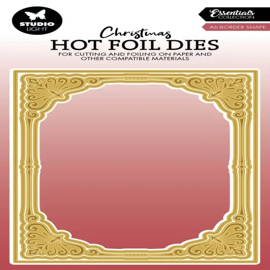 Studio Light Essentials Hot Foil Cutting Die-Nr. 10, A6 Border Shape {1}