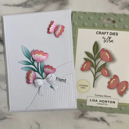 Lisa Horton Crafts Layering Dies-Fantasy Bloom {4}