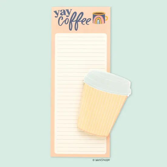 But First Coffee Magnetic Pad Set, To Do List and Grocery List Notepad {1}