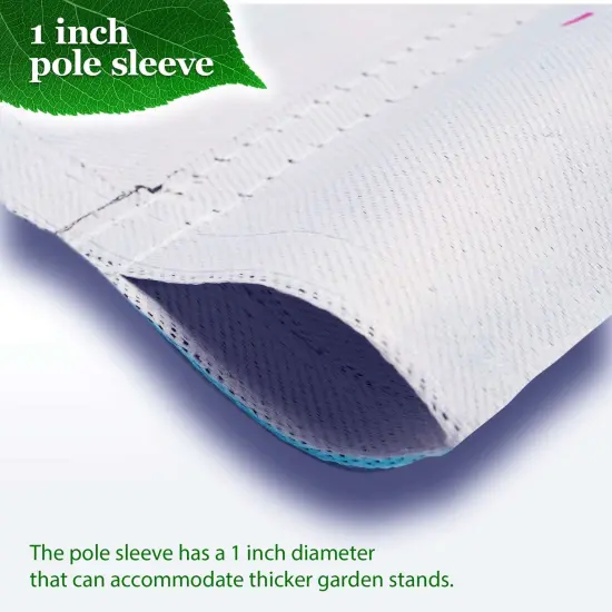 G128 Combo Pack: Garden Flag Stand 36x16IN & Garden Flag Happy Graduation Congrats Cap Printed 12x18IN Double Sided {2}