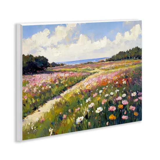 Stupell Industries Romance Walkway with Flowers Wall Plaque, design by Petal Prints Design {3}