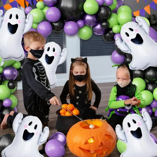 Halloween Scary Ghost Foil Balloons(Lvmo01) {6}